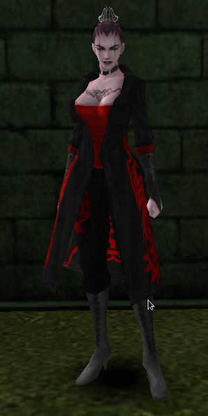 Black & red gang for Healer