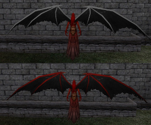 Demon's wings